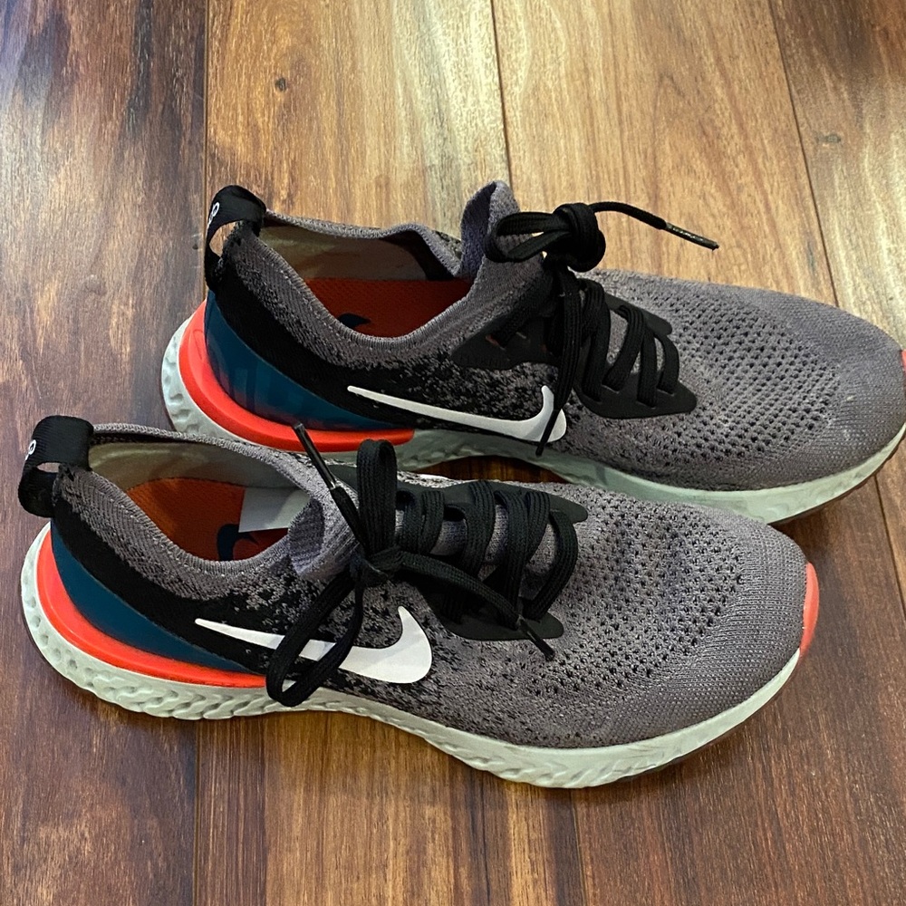 Women’s Nike Epic React Knit Running Shoes Gray,Black,Mint,Teal, Hot Pink sz 7.5